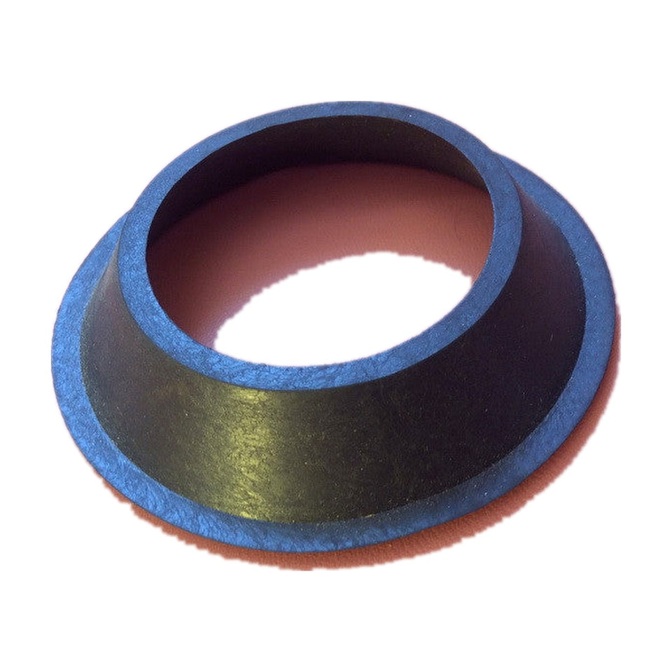 Rubber flange seal gasket 92mm for Thermex Ferroli Electrolux boilers, white background