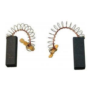 Pair of motor carbon brushes 154740 for Bosch washing machines, white background