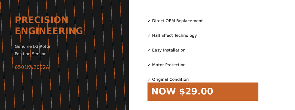 LG Rotor Position Sensor - Marketing Banner