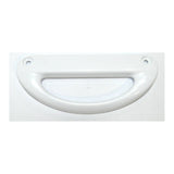 White Snaige wide refrigerator door handle D253.111, front view