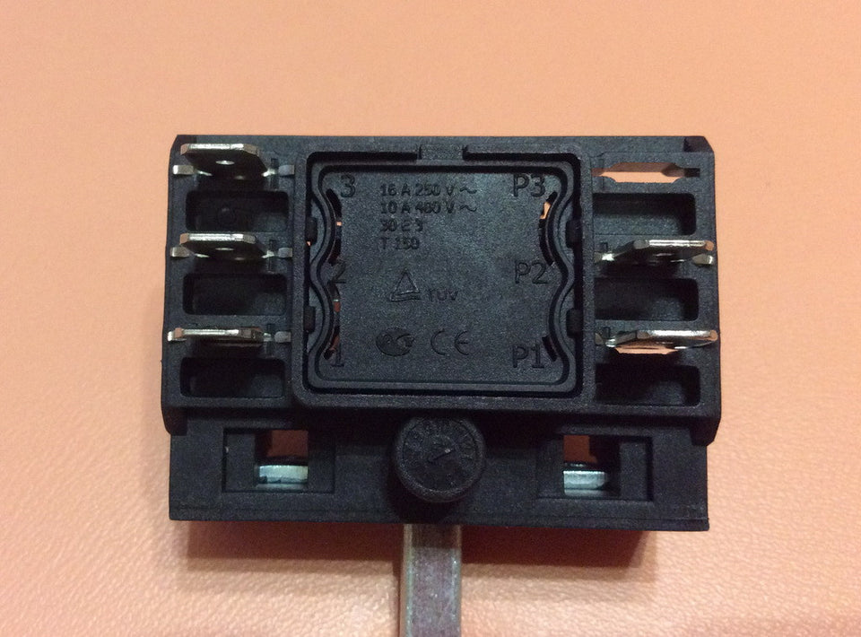 Five-way switch AC308A (AC3) / 16A / 250V / T150 (outside contacts 3 + 2) JRGESON Turkey