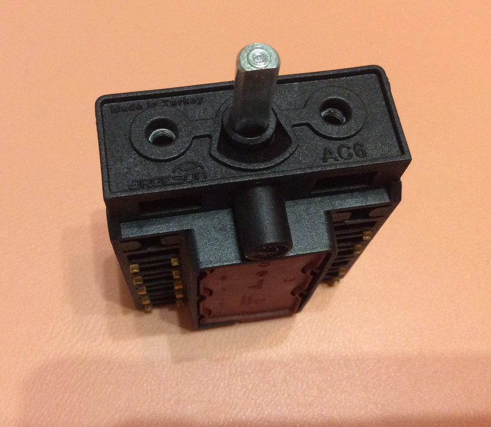 Five-way switch AC655B (AC6) / 16A / 250V / T150 (contacts within 5 + 4) JRGESON Turkey
