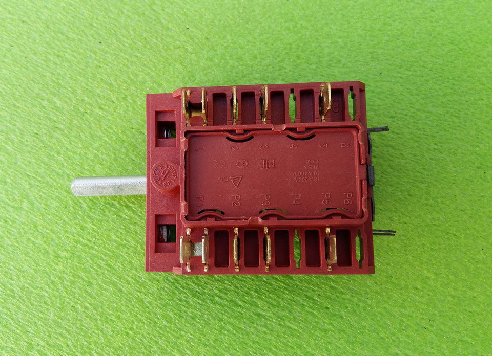 A three-position switch AC610A (AC6) / 16A / 250V / T150 (outside contacts 5 + 5) JRGESON, Turkey