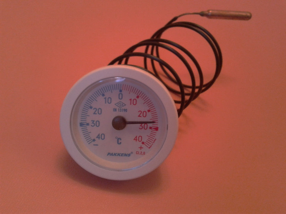 Thermometer capillary PAKKENS Ø52mm / from -40 to + 40 ° C / capillary length L = 1m Turkey