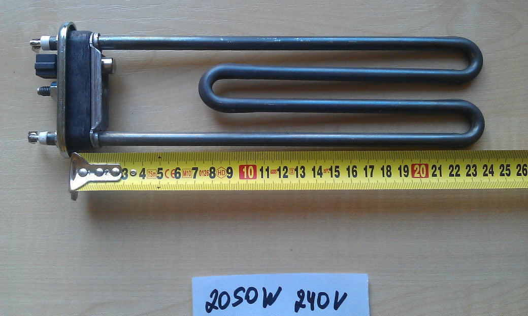 Heating element for washing machine 2050 W / L = 245mm (with sensor) Thermowatt, Italy