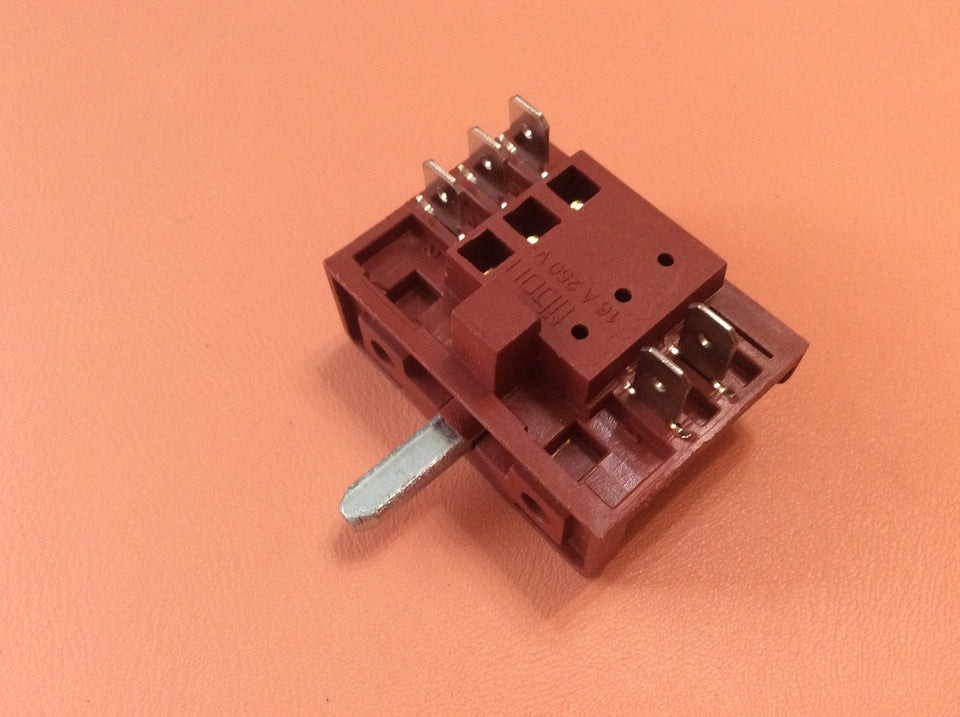 Power switch 430 is a five-way Tibon / 16A / 250V / T125 (outside contacts 2 + 3) Turkey