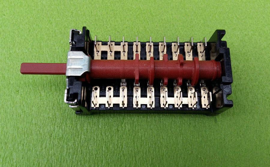 Switch Nine position 890700K / 16A / 250V / T150 for electric, elektroduhovok 7LA GOTTAK, Spain