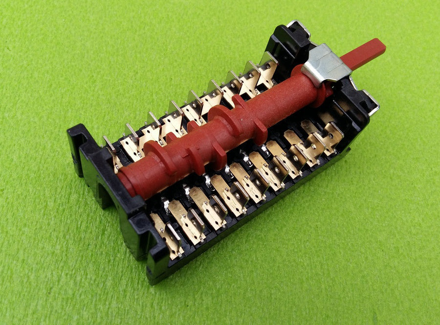 Switch Nine position 890700K / 16A / 250V / T150 for electric, elektroduhovok 7LA GOTTAK, Spain
