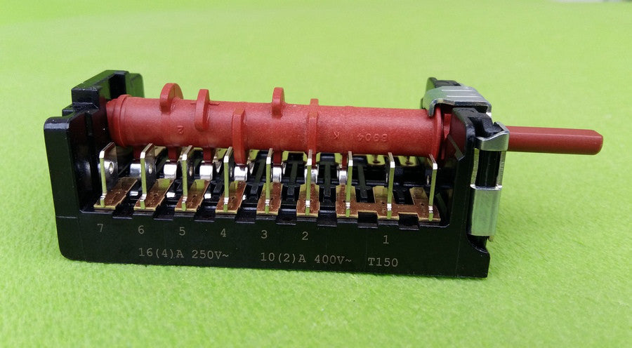 Switch Nine position 890700K / 16A / 250V / T150 for electric, elektroduhovok 7LA GOTTAK, Spain