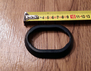 Rubber seal oval 95mm x 65mm under MTS heating elements with an oval flange for boilers Ariston (original)