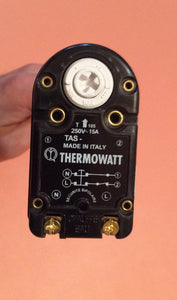 Thermostat mechanical TAS / 15A / 250V with thermal protection (for electric heaters), 270mm length Thermowatt, Italy