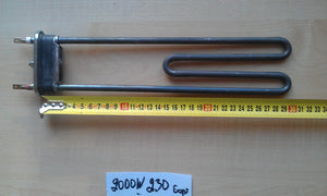 Heating element for washing machine 2000 W / L = 304mm (with place under sensor) Thermowatt, Italy