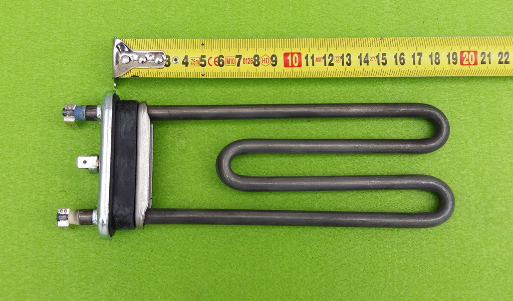 Heating element for washing machine 1800 W / length L = 190mm (without space for the sensor) FER, Turkey