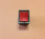 On / Off button single (wide) model S12111 / 16A / 250V / T125 (with LED) SETEL, Turkey