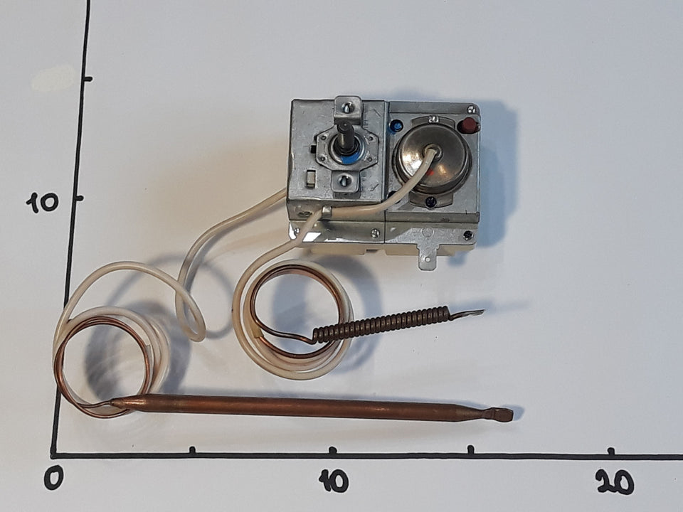 Temperature controller 77 ° C / emergency shut-off 95 ° C capillary MMG (Hungary)