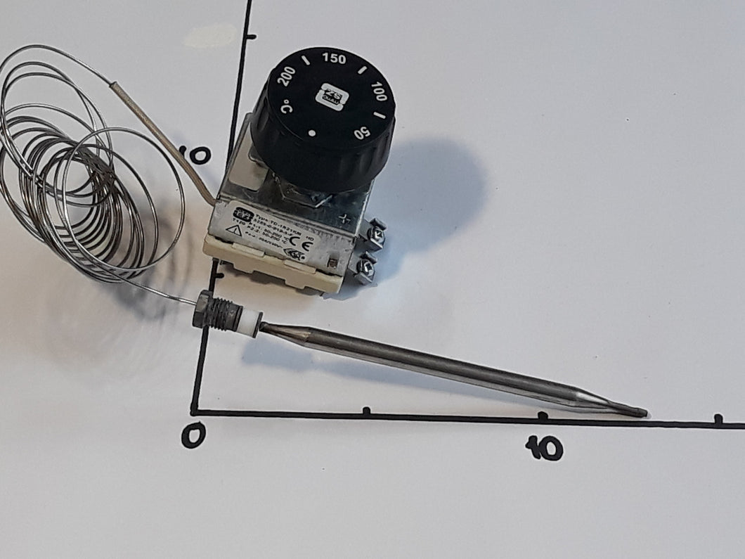 Thermostat 50-200 ° C capillary (two-pole) MMG (Hungary)