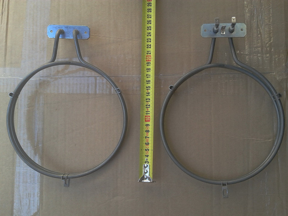 Heating element for electric oven TURBO Ø180mm / 2.2 kW with elongated contacts Sanal, Turkey