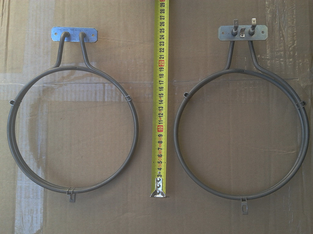 Heating element for electric oven TURBO Ø180mm / 2.2 kW with elongated contacts Sanal, Turkey