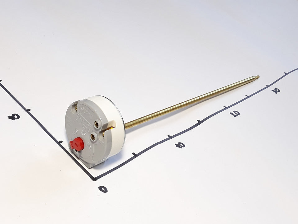 Thermostat for a boiler 16A with protection (gray) Oasis