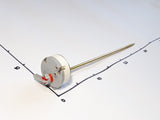 Thermostat for boiler 16A with protection and flag (gray) Oasis
