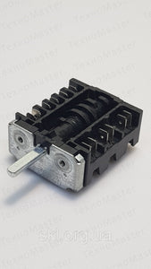 Universal switch for oven modes and power of Beko burners 46.27266.500 with 7 positions