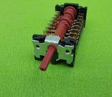 Switch Six position 860707k (32012450) / 16а / 250v / Т150 For electric ovens (7la Gottak)