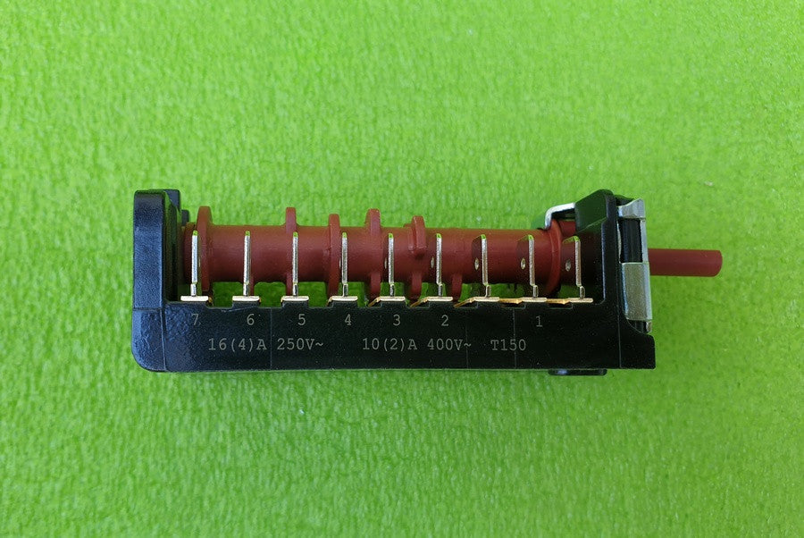 Switch Six position 860707k (32012450) / 16а / 250v / Т150 For electric ovens (7la Gottak)