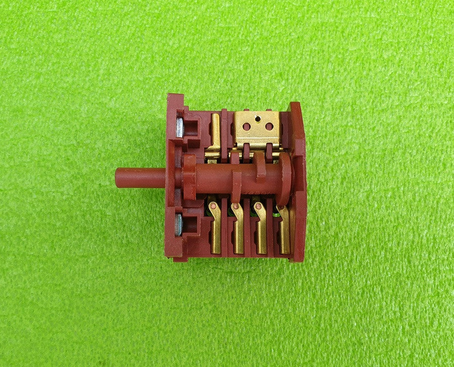 Premium Five position power switch RS4 boltek / 16A / 250V / Т125 (contacts 4 + 3) for ovens, heaters - Reliable & Durable Replacement