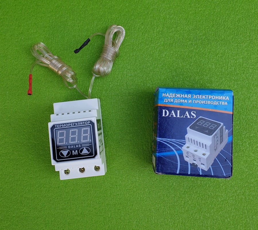 mechanical rod thermostat oasis - type rtr 20а / 250v (for heating elements) / length l = 270mm