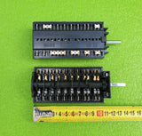 Nine-position switch ALONE FD109 / 16A / 250V / T150 for electric ovens "PYRAMIDA" (33301002) ORIGINAL