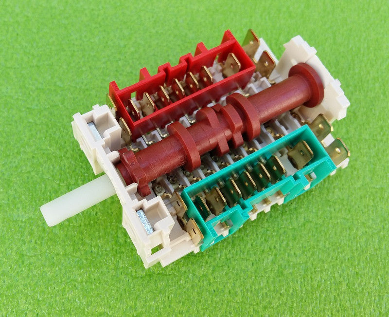 Six position power switch 11HE 023 / R 1712 for electric stoves, electric ovens DREEFS, Italy