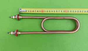 Teng, Ten, Heating element water for distillers 3000W ("STAPLE") / 220V / COPPER (on brass fittings Ø16mm) Turkey