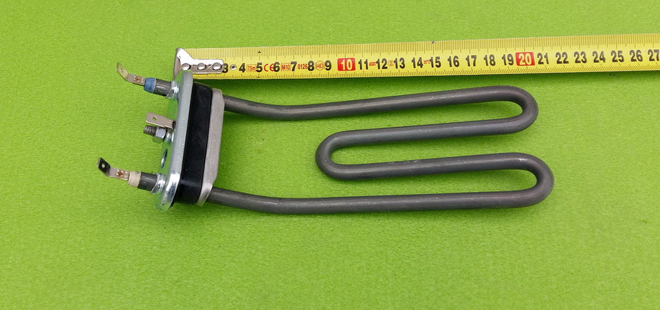 Teng, Ten, Heating element BENT on a washing machine 1950 W / length L = 200mm (with a place for the sensor) Turkey