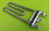 Teng, Ten, Heating element for a washing machine 2000W / L = 203mm / 1 fuse / with a rim (with a hole for a sensor) Thermowatt