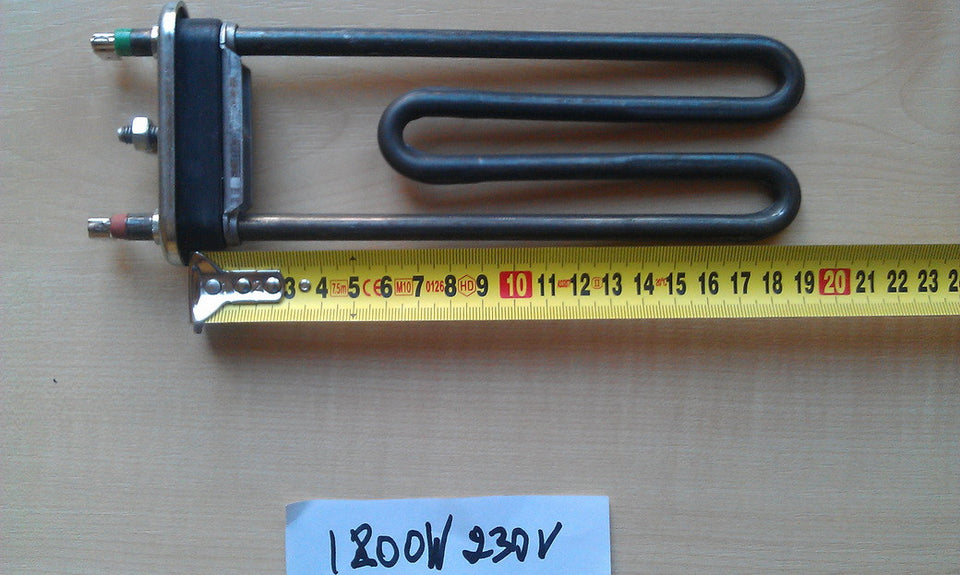 Teng, Ten, Heating element for washing machine 1800 W / L = 190mm (without sensor space) Thermowatt, Italy