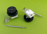 capillary mechanical thermostat fer / t = 50 - 300 ° c / 16a / 250v / l = 100cm (for 3 contacts) turkey