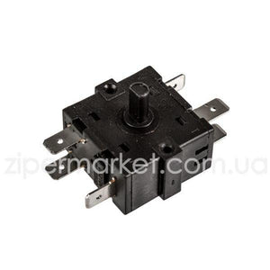 Selector Switch 16a 250v (6 Contacts) For Oil. Heater