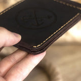 New! OldSalt Mini Men's Leather Wallet with Money Clip