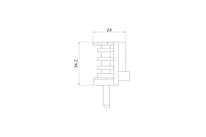 Power switch 430 is a five-way Tibon / 16A / 250V / T125 (outside contacts 2 + 3) Turkey