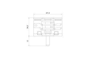 Power switch 430 is a five-way Tibon / 16A / 250V / T125 (outside contacts 2 + 3) Turkey