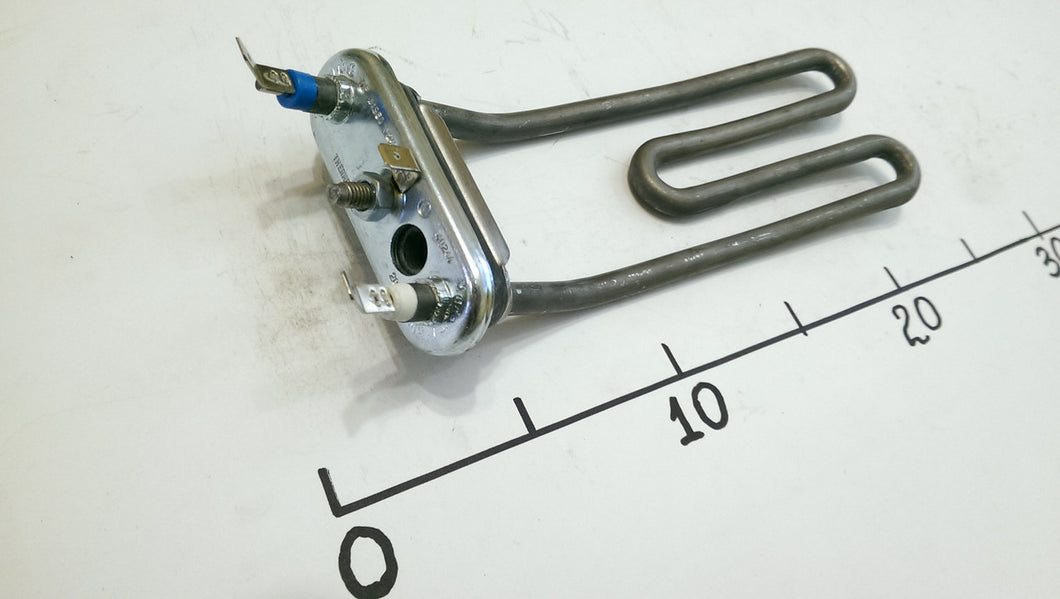 Heating element for washing machine 1950w L-205 with a place for a sensor (curved) Thermowatt (Italy)