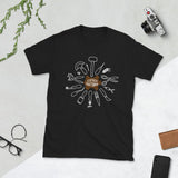 T-Shirt Craftsman, Leather handmade, Short-Sleeve Unisex, Leather Workers, Craft shirt, Leather tools, LEATHER GIFT, Tee