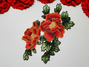 Fashion Flower Patch, Peony Patch, Iron On