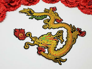  Dragon Head Patch, Fashion Patches, Iron On